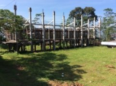 Kindergebouw 2e gedeelte in aanbouw